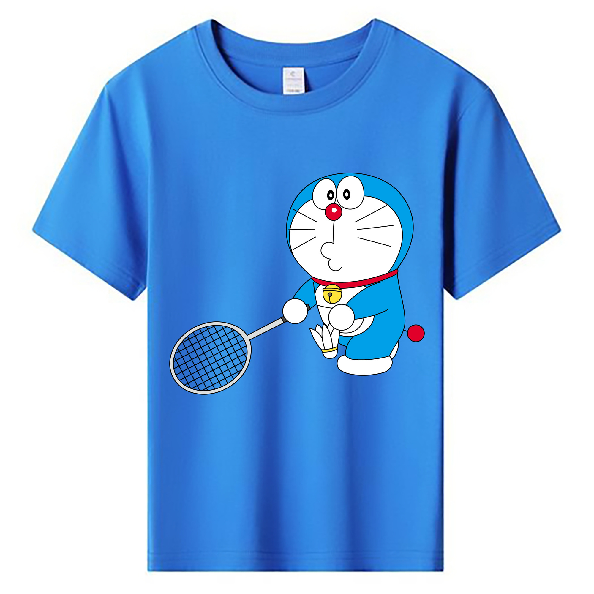 （画像用） ドラえもん Doraemon 綿100％キッズTシャツ（フロントプリント）